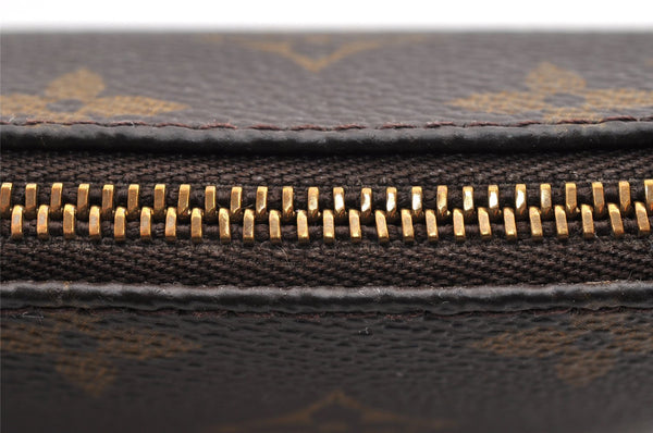 Authentic Louis Vuitton Monogram Pochette Accessoires Pouch M51980 LV Junk 6166I