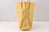 Authentic PRADA Vintage Nylon Tessuto Shoulder Tote Bag Yellow 6166K