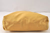 Authentic PRADA Vintage Nylon Tessuto Shoulder Tote Bag Yellow 6166K