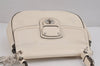 Authentic COACH Vintage 2Way Shoulder Hand Bag Purse Leather 19132 White 6167J