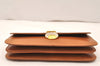 Authentic GUCCI Vintage 2Way Shoulder Clutch Bag Purse Leather Brown 6167K