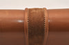 Authentic GUCCI Vintage 2Way Shoulder Clutch Bag Purse Leather Brown 6167K