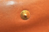 Authentic GUCCI Vintage 2Way Shoulder Clutch Bag Purse Leather Brown 6167K