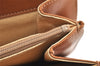 Authentic GUCCI Vintage 2Way Shoulder Clutch Bag Purse Leather Brown 6167K
