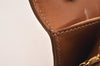 Authentic GUCCI Vintage 2Way Shoulder Clutch Bag Purse Leather Brown 6167K