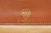 Authentic GUCCI Vintage 2Way Shoulder Clutch Bag Purse Leather Brown 6167K