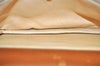 Authentic GUCCI Vintage 2Way Shoulder Clutch Bag Purse Leather Brown 6167K