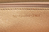 Authentic GUCCI Vintage 2Way Shoulder Clutch Bag Purse Leather Brown 6167K