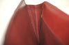 Authentic Cartier Must de Cartier Clutch Hand Bag Leather Bordeaux Red 6168J