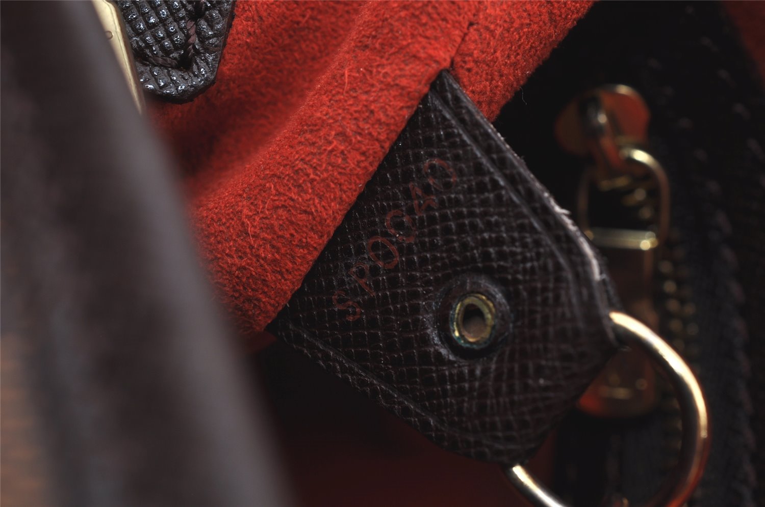 Authentic Louis Vuitton Damier Marais Bucket Shoulder Tote Bag N42240 LV 6169I