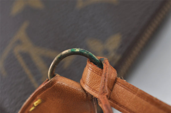 Authentic Louis Vuitton Monogram Pochette Accessoires Pouch M51980 LV 6170I