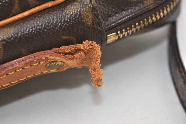 Authentic Louis Vuitton Monogram Danube Shoulder Cross Bag M45266 Junk 6170J