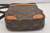 Authentic Louis Vuitton Monogram Danube Shoulder Cross Bag M45266 Junk 6170J