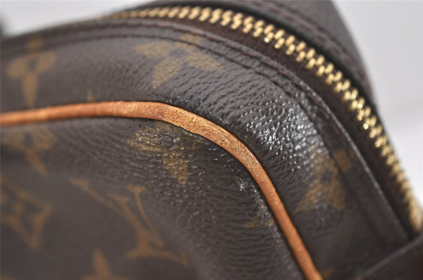 Authentic Louis Vuitton Monogram Danube Shoulder Cross Bag M45266 Junk 6170J