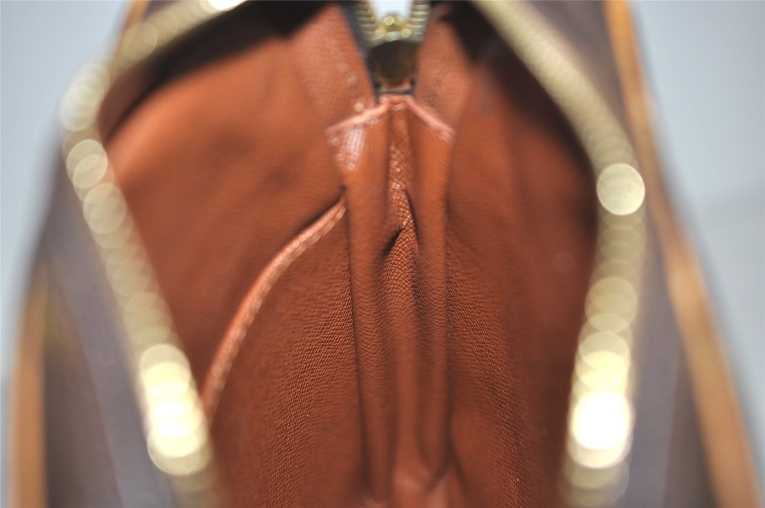 Authentic Louis Vuitton Monogram Danube Shoulder Cross Bag M45266 Junk 6170J