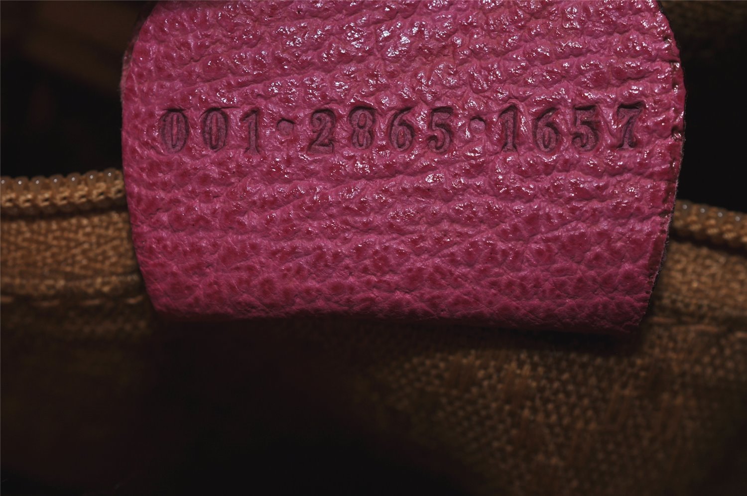 Authentic GUCCI Bamboo 2Way Hand Drawstring Bag Suede Leather Pink 6171J