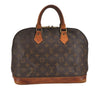 Authentic Louis Vuitton Monogram Alma Hand Bag Purse M51130 LV 6174J
