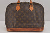 Authentic Louis Vuitton Monogram Alma Hand Bag Purse M51130 LV 6174J