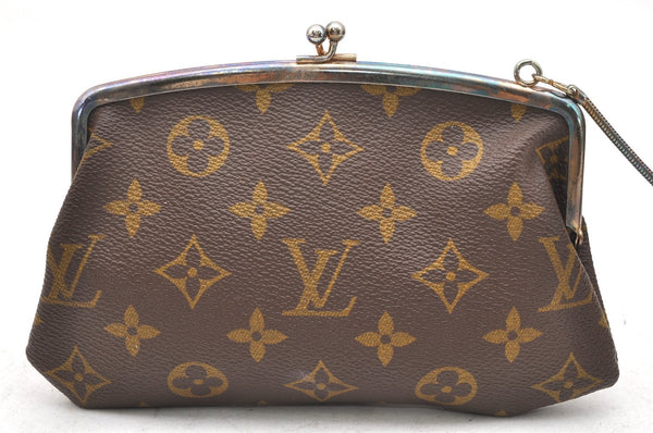 Authentic Louis Vuitton Monogram Bucket GM Shoulder Bag T42236 USA Model 6176K