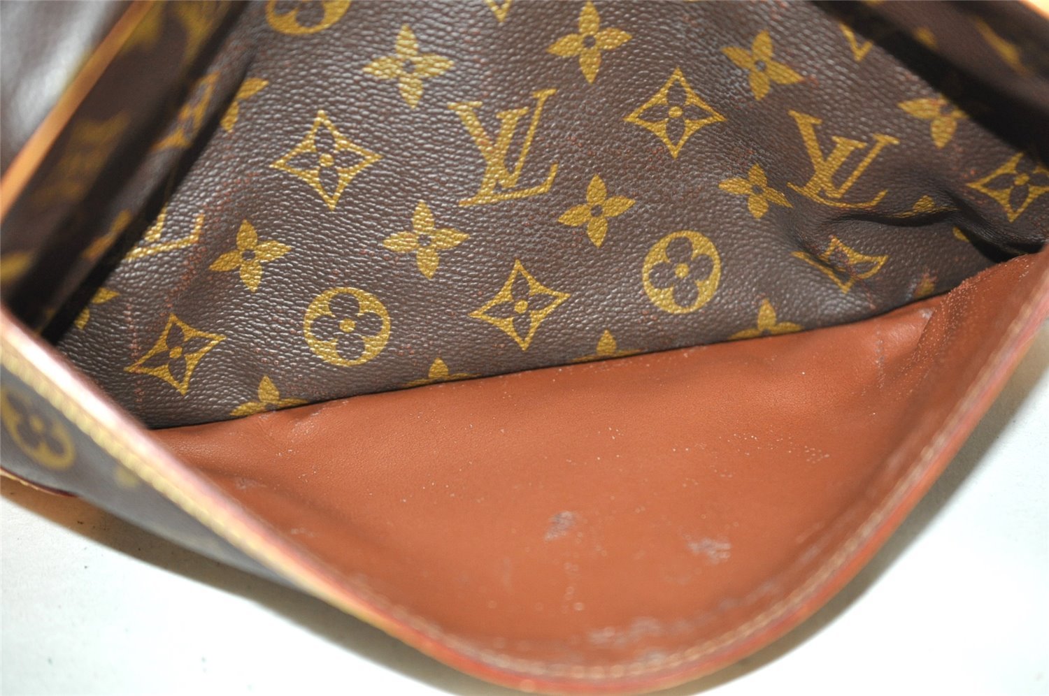 Authentic Louis Vuitton Monogram Compiegne 28 Clutch Hand Bag M51845 LV 6177I