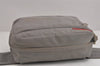 Authentic PRADA Vintage Sports Nylon Waist Body Bag Purse Gray 6178J