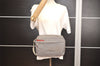 Authentic PRADA Vintage Sports Nylon Waist Body Bag Purse Gray 6178J