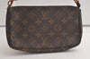 Authentic Louis Vuitton Monogram Pochette Accessoires Pouch M51980 LV 6178K