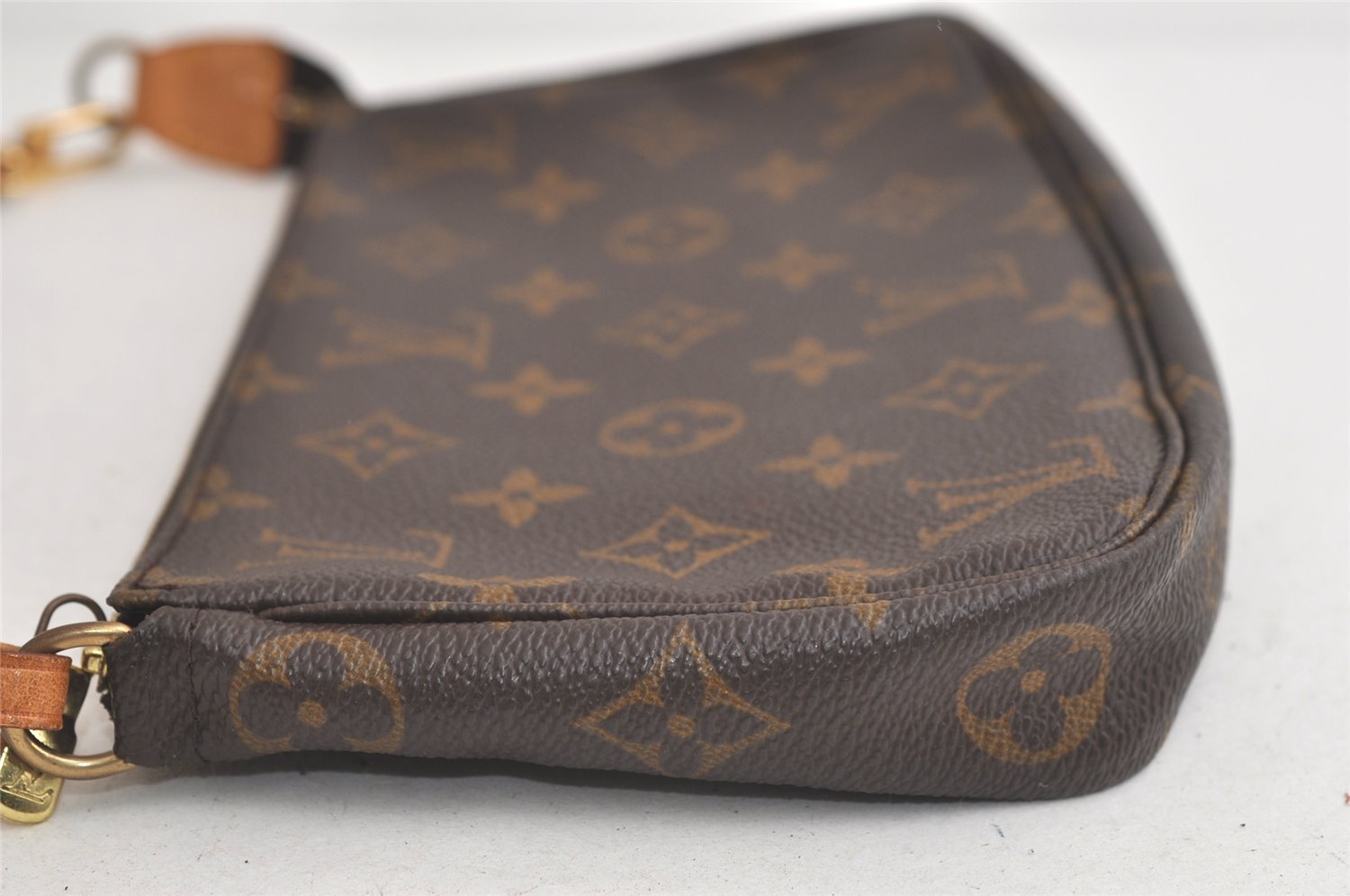 Authentic Louis Vuitton Monogram Pochette Accessoires Pouch M51980 LV 6178K