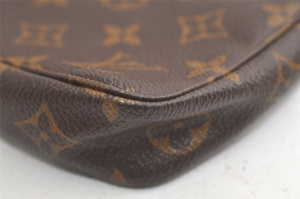 Authentic Louis Vuitton Monogram Pochette Accessoires Pouch M51980 LV 6178K