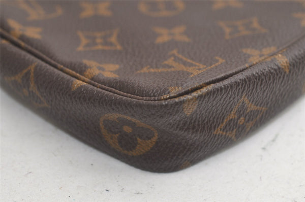 Authentic Louis Vuitton Monogram Pochette Accessoires Pouch M51980 LV 6178K