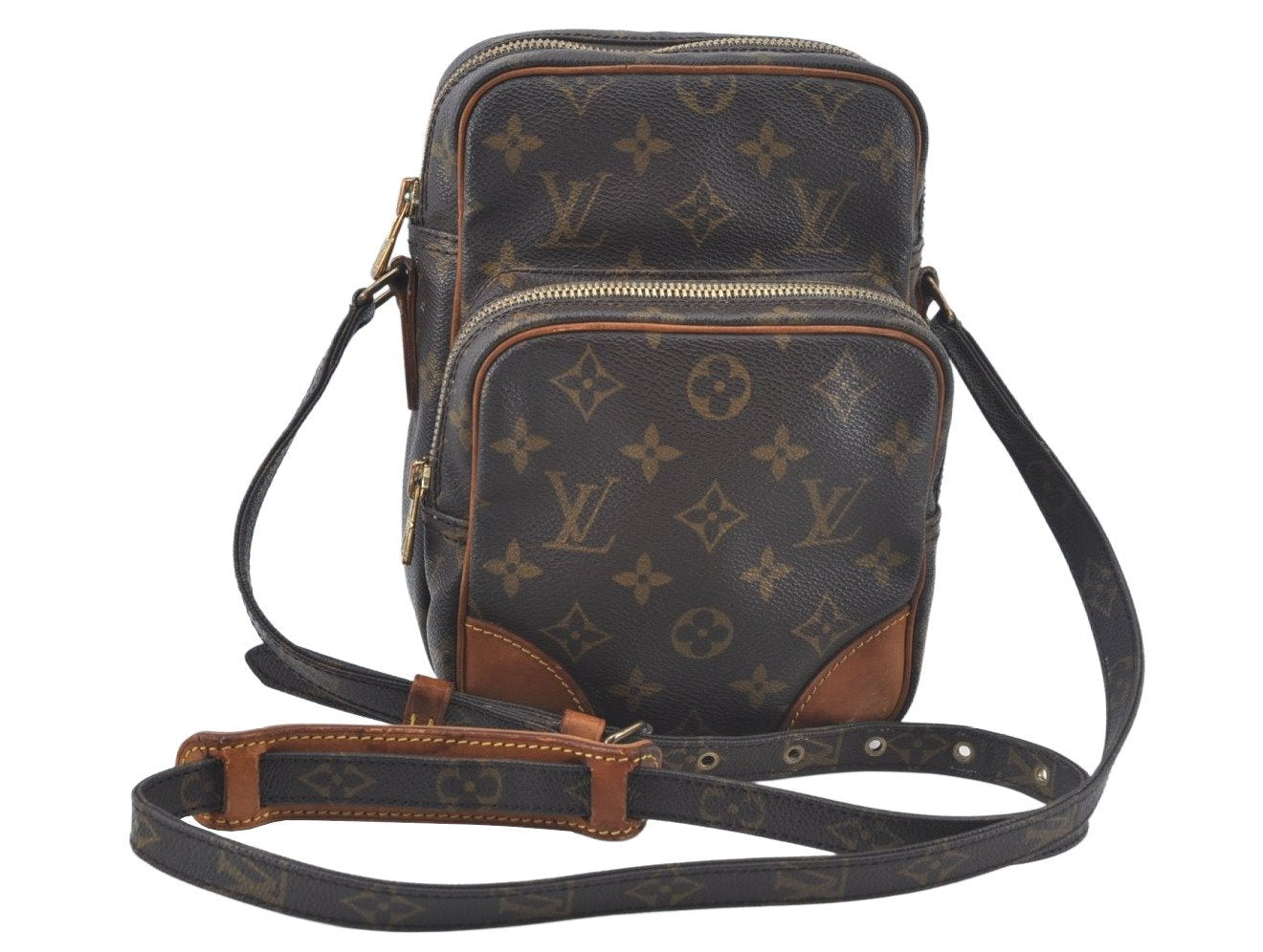 Authentic Louis Vuitton Monogram Amazone Shoulder Cross Body Bag M45236 LV 6179I