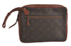 Authentic Louis Vuitton Monogram Pochette Sport Clutch Hand Bag Old Model 6180K