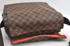 Authentic Louis Vuitton Damier Naviglio Shoulder Cross Body Bag N45255 LV 6181I