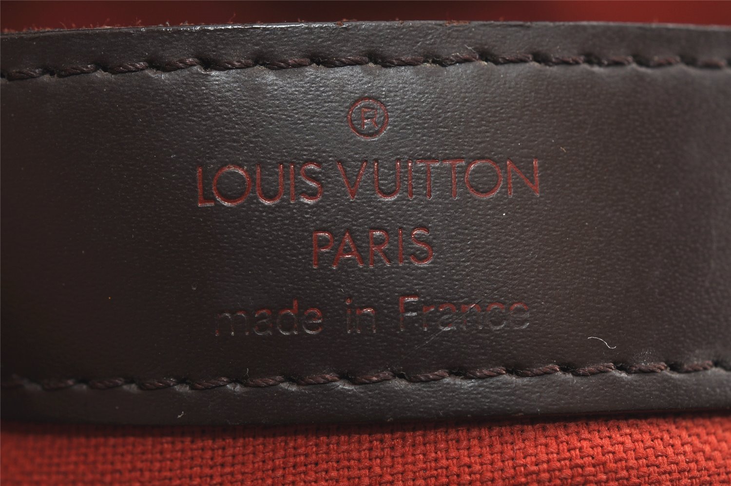 Authentic Louis Vuitton Damier Naviglio Shoulder Cross Body Bag N45255 LV 6181I