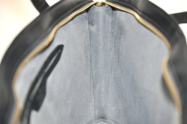 Authentic Louis Vuitton Epi Saint Jacques Hand Bag Black M52272 LV 6182I