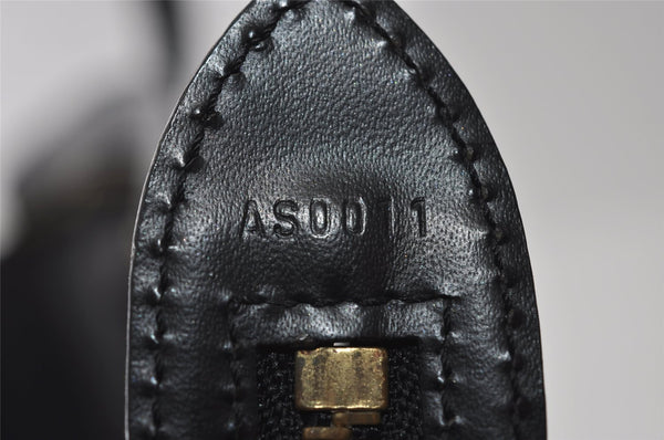 Authentic Louis Vuitton Epi Saint Jacques Hand Bag Black M52272 LV 6182I