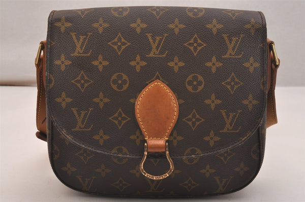 Authentic Louis Vuitton Monogram Saint Cloud GM M51242 Shoulder Cross Bag 6183J