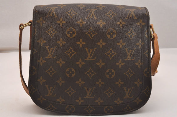 Authentic Louis Vuitton Monogram Saint Cloud GM M51242 Shoulder Cross Bag 6183J