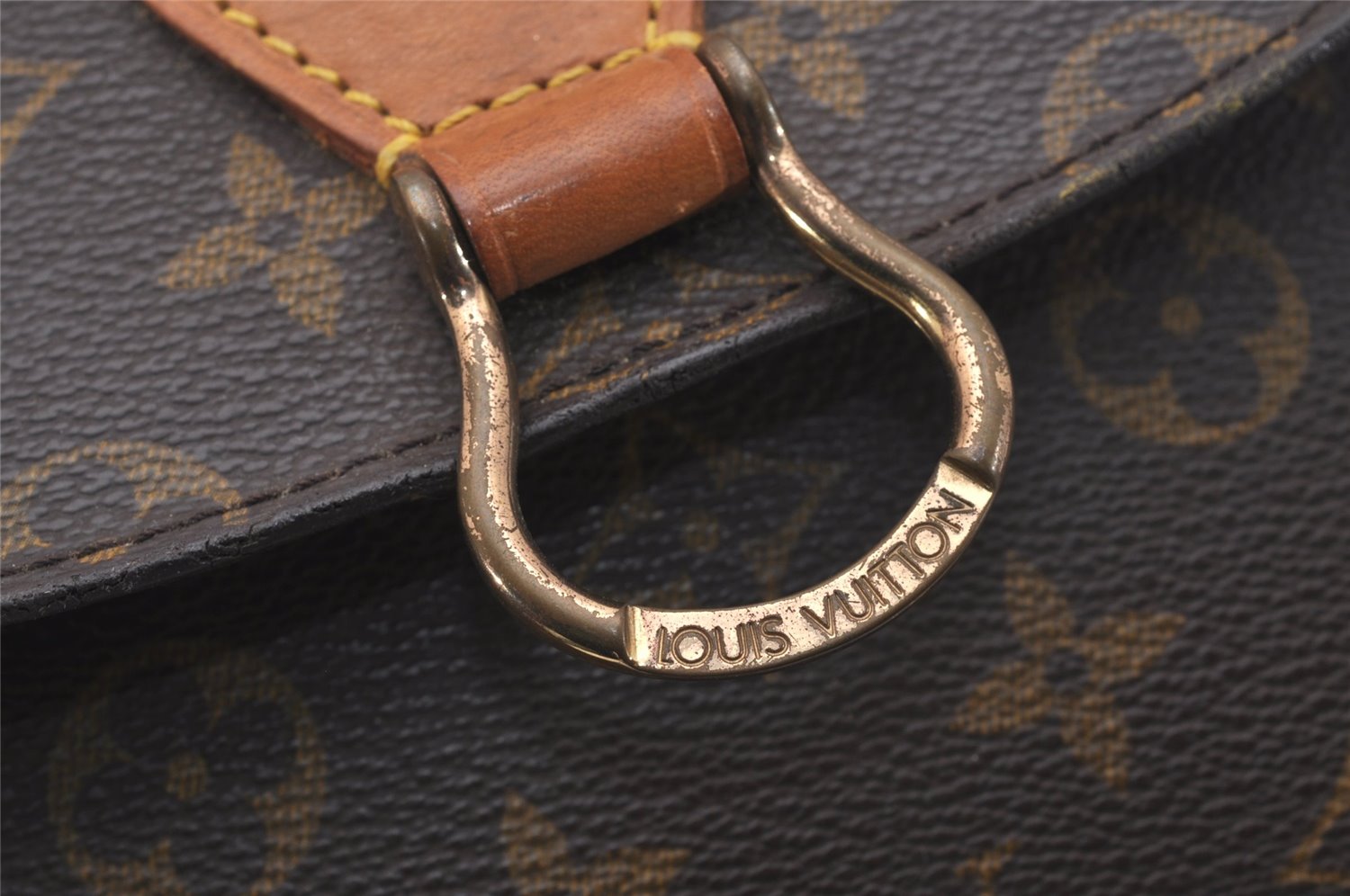 Authentic Louis Vuitton Monogram Saint Cloud GM M51242 Shoulder Cross Bag 6183J