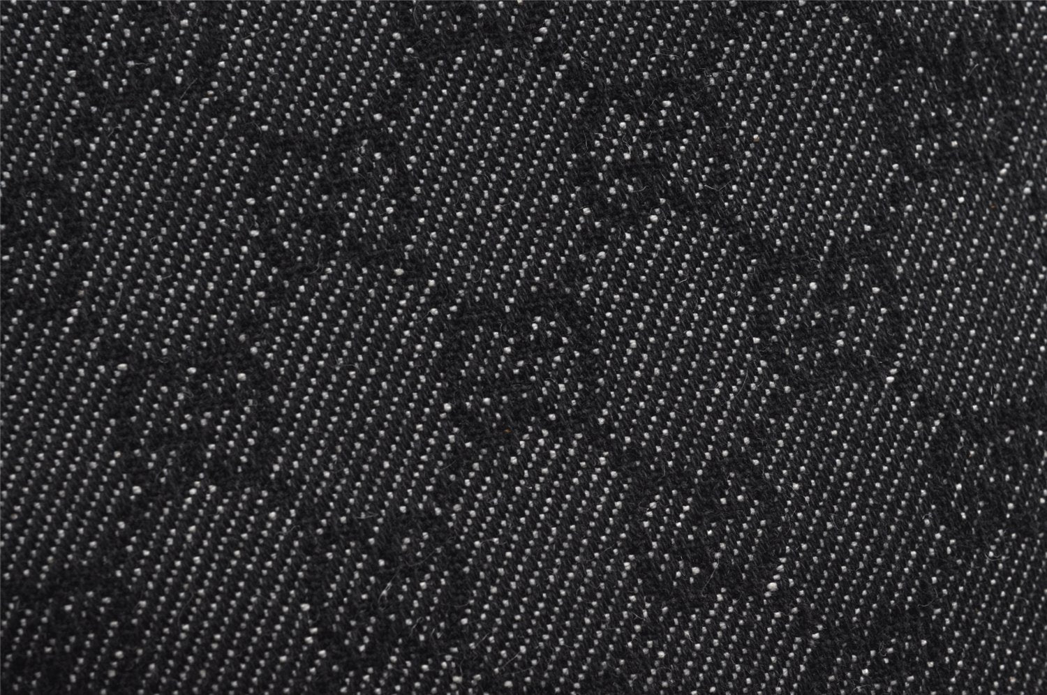 Authentic GUCCI Vintage Shoulder Tote Bag GG Canvas Leather 31244 Black 6184J