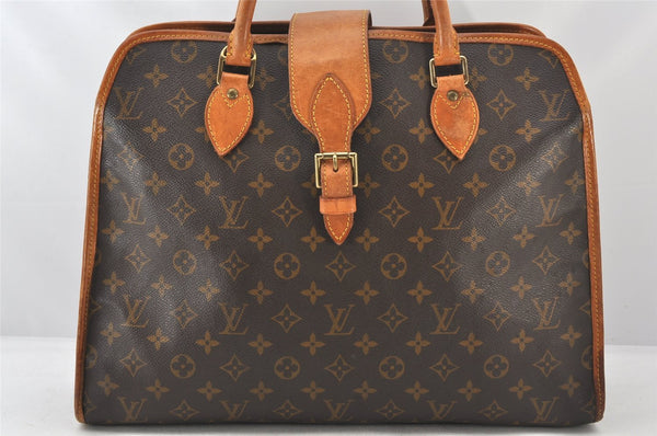 Authentic Louis Vuitton Monogram Rivoli Business Hand Bag M53380 LV 6185K