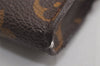 Authentic Louis Vuitton Monogram Pouch For Bucket PM LV Junk 6186J