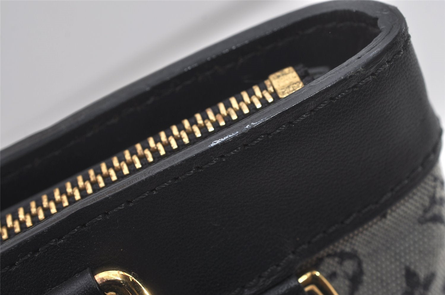 Authentic Louis Vuitton Monogram Mini Lucille PM Hand Bag Blue M92676 LV 6187I