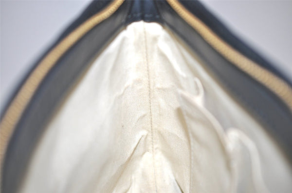 Authentic Louis Vuitton Monogram Mini Lucille PM Hand Bag Blue M92676 LV 6187I