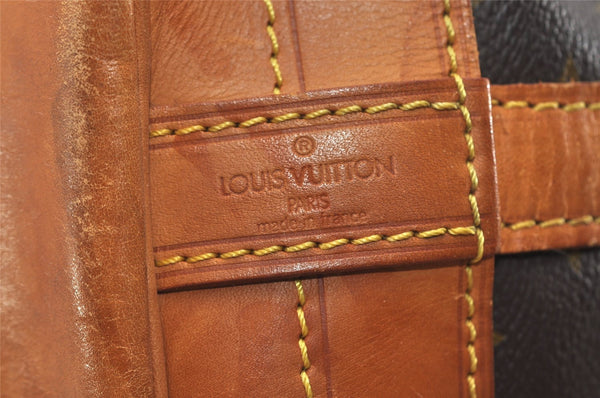 Authentic Louis Vuitton Monogram Noe Shoulder Drawstring Bag M42224 LV 6187J