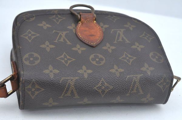 Auth Louis Vuitton Monogram Saint Cloud MM M51243 Shoulder Cross Bag Junk 6188H