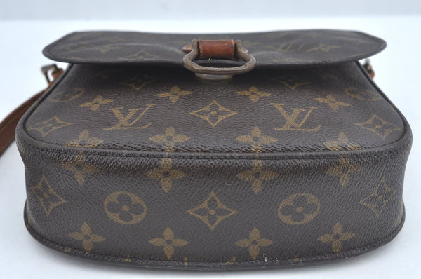 Auth Louis Vuitton Monogram Saint Cloud MM M51243 Shoulder Cross Bag Junk 6188H