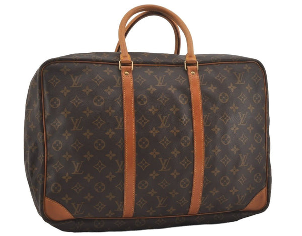 Authentic Louis Vuitton Monogram Sirius 45 Travel Boston Bag M41408 LV 6188I