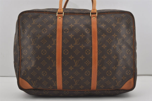 Authentic Louis Vuitton Monogram Sirius 45 Travel Boston Bag M41408 LV 6188I