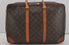 Authentic Louis Vuitton Monogram Sirius 45 Travel Boston Bag M41408 LV 6188I